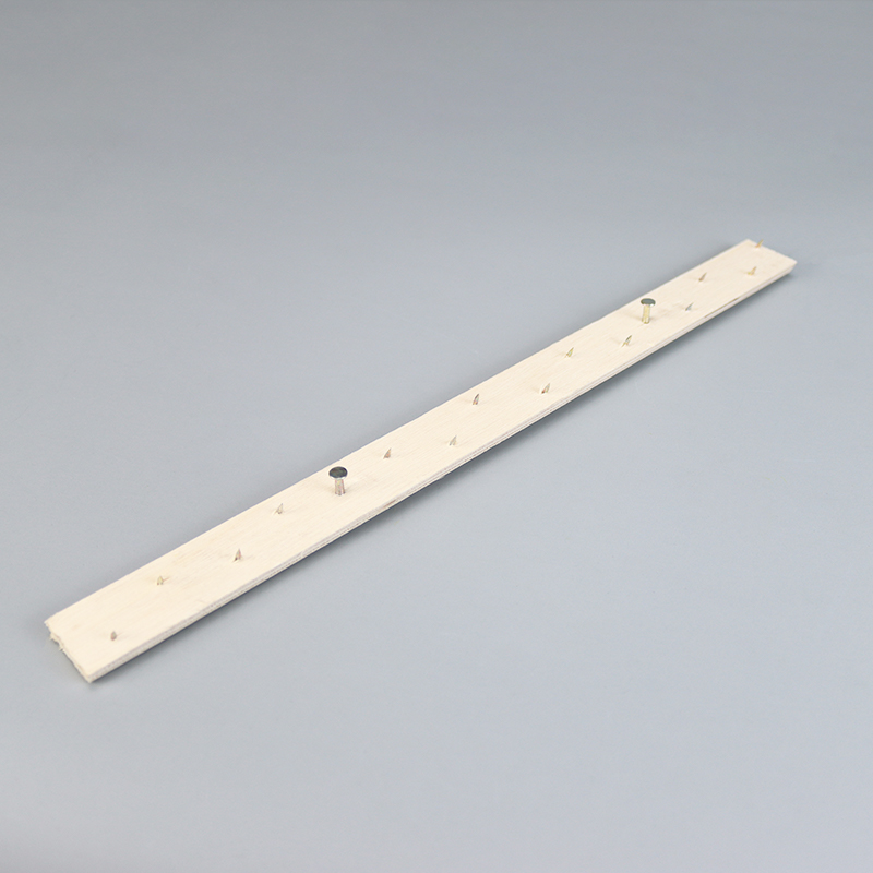 ZL-131 2 pin rows wood carpet tack strip 7/8 inch wide 